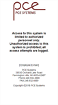 Mobile Screenshot of pcesystems.com